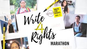 Amnesty International’s Write for Rights