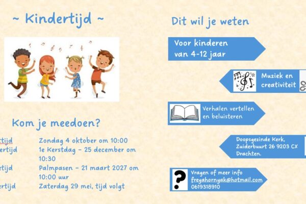 Kindertijd